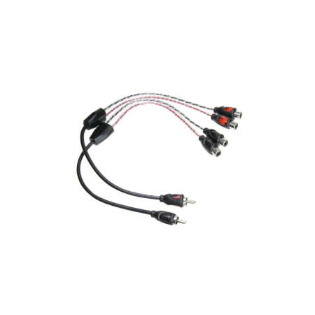 Car Audio/Cabluri conectare/Cabluri RCA - 30.4980-201 Set Cabluri Y ACV Symphony, 1T/2M