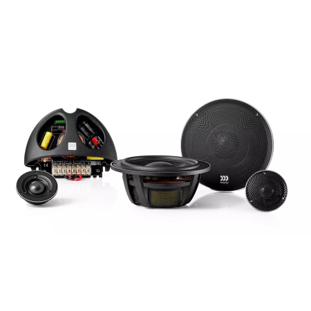 Car Audio/Difuzoare - 350466-105 BOXE AUTO COMPONENTE 16.5 CM, ELATE CARBON PRO 62, 180W RMS, MOREL