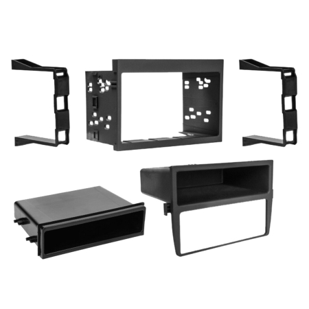 Conectica auto/Rame Kit 2DIN - 381323-11-1 Rama 2-DIN cu buzunar pentru Porsche 911(996) / Boxster(986)