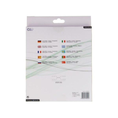 890252 Cablu RCA AIV Silverado de 5.5m, 2 canale [1]