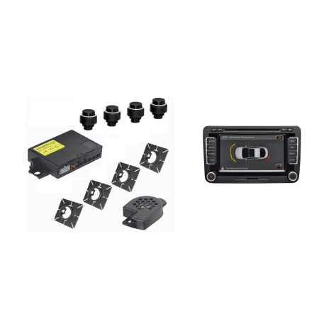 Parcare & monitorizare/Senzori parcare - ABP05760/ABP04301 Active Park Meta kit senzori parcare spate + Interfata CAN