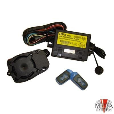 Securitate auto/Alarme auto - ABS14470/ABS0057 Alarma auto analogica Meta System cu telecomenzi
