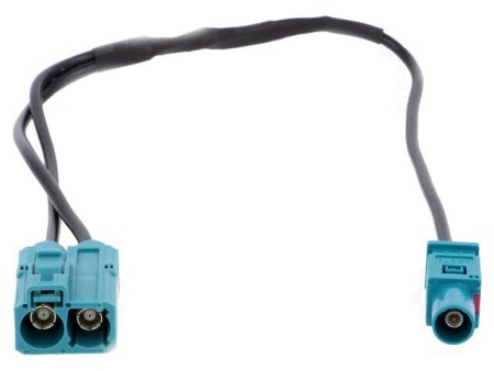 Adaptor antena Audi RNS-E, mufa Fakra la Soclu Fakra dubla ANT.N13 [1]