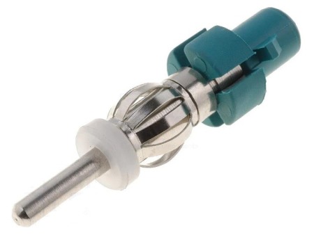 Accesorii Sisteme Audio - Adaptor antena DIN mufa la Fakra mufa Audi, Fiat, Mercedes, Peugeot, Seat, Škoda, VW