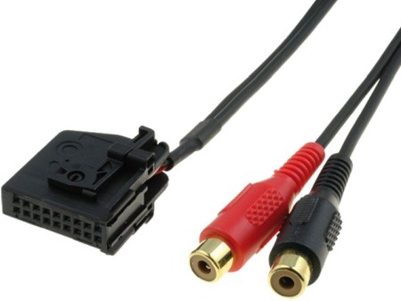 Accesorii Sisteme Audio - Adaptor Aux RCA Seat, Skoda, VW 0,8m, Navigaţie MFD2,RNS, RNS2