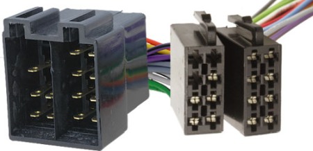 Accesorii Sisteme Audio - Adaptor radio  Audi VW Skoda la ISO ACC25B