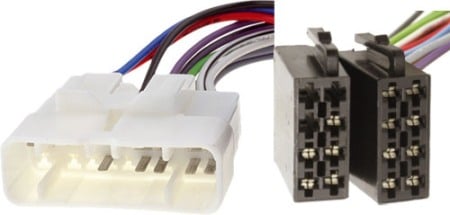 Accesorii Sisteme Audio - Adaptor radio Toyota la ISO 44B 