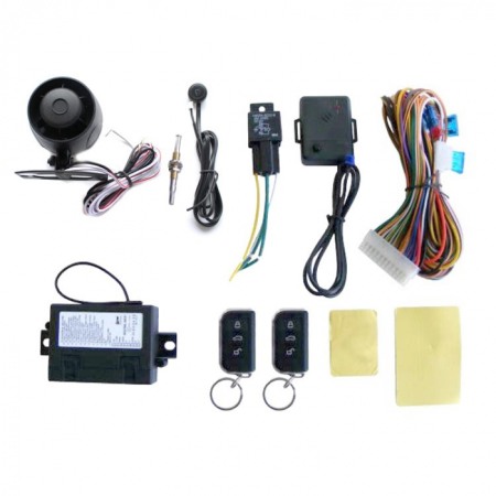 Alarma auto cu 2 telecomenzi cu 5 butoane Mistral Max 2 [2]