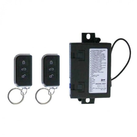 Alarme auto Alarme masina - Alarma auto cu 2 telecomenzi cu 5 butoane Mistral Max 2