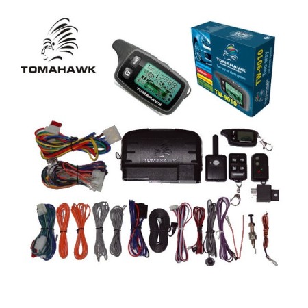 Alarma auto cu pager si pornire motor Tomahawk TW-9010 [4]