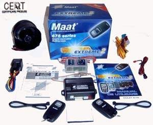 Electrice, Electronice Auto - Alarma Auto Maat 675 Extreme 2
