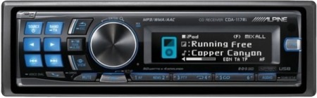 Car Audio -  Alpine CD Player CDA-117Ri
