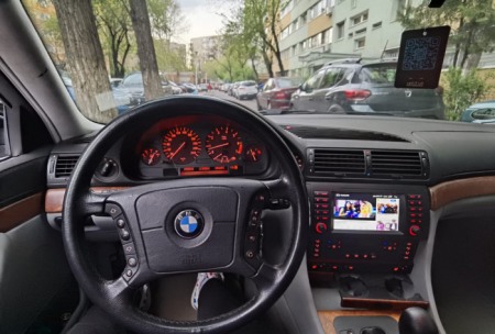 Android auto 9 inchi dedicat BMW E39 E38 X5, 2G RAM [4]