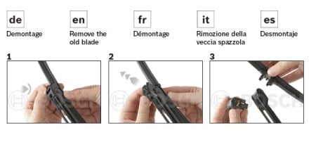 Bosch stergatoare set 2 bucati 550mm Aerotwin [2]