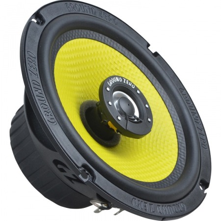Car Audio/Difuzoare - GZTF 6.5X DIFUZOARE COAXIALE TITANIUM GROUND ZERO DE 16.5CM, 90W RMS