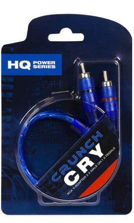 Accesorii Sisteme Audio - Cablu RCA Y Crunch CRY 2 tati - 1 mama
