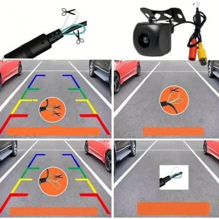 Camera auto HD vizualizare fata sau spate 720p [3]