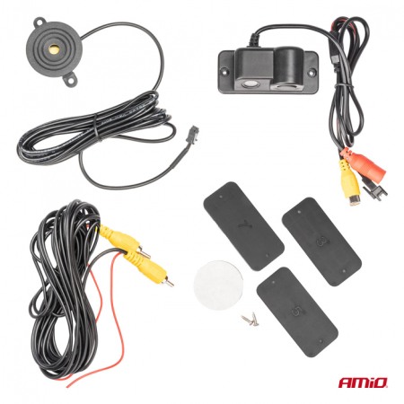 Cameră video marșarier cu senzor de parcare 2 în 1 720p 12V HD-601 -03540 [4]