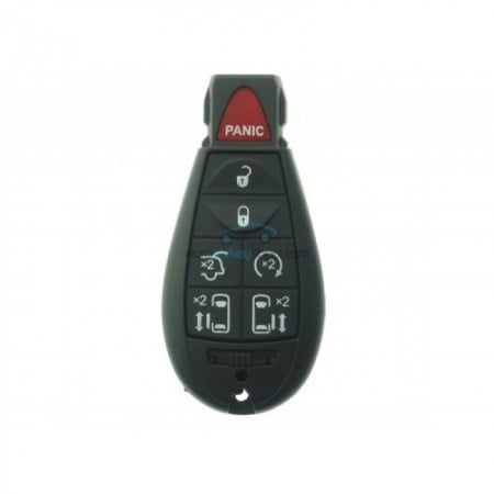 Accesorii auto - CARCASA CHEIE SMARTKEY JEEP 6+1 BUTON DE PANICA CC-005