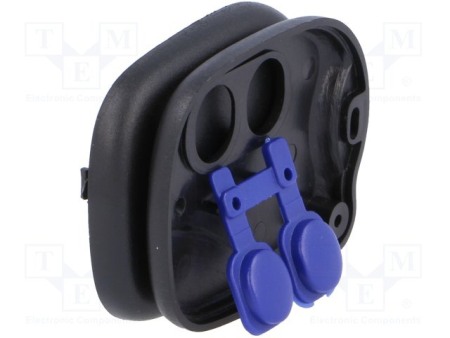 Carcasa telecomanda 2 butoane P-96 neagra [2]