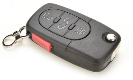 Accesorii auto - Carcasa telecomanda cheie Audi 3+1 butoane briceag