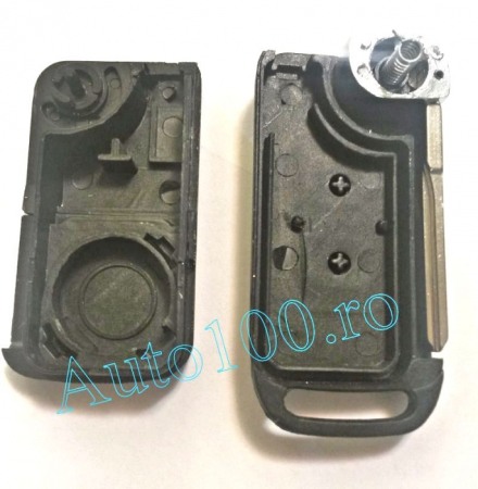 Carcasa telecomanda compatibila Mercedes tip briceag cu 2 butoane [1]