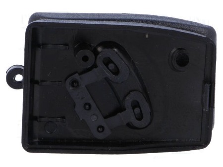 Carcase telecomanda ABS-13 2 butoane neagra [3]