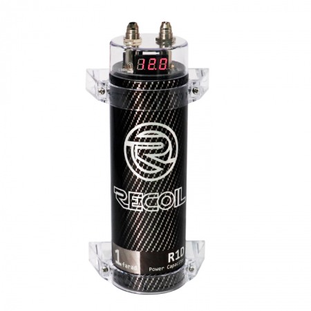 Car Audio/Condensatoare - R1D Condensator Recoil de 1 Farad 