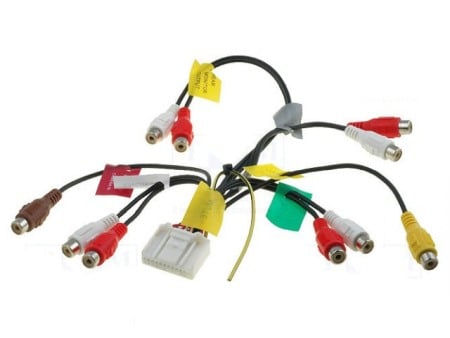 Accesorii Sisteme Audio - Conector radio AUX Pioneer RCA 24 pini - AVIC-F930BT, AVIC-F940BT