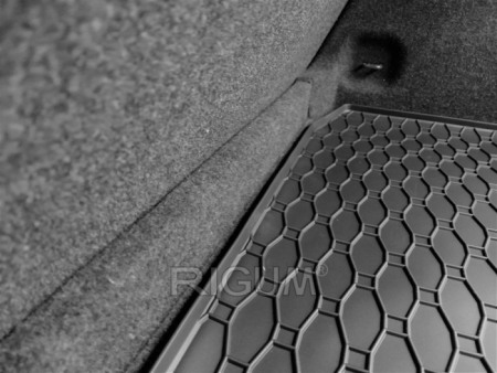 Covoras cauciuc portbagaj Skoda Octavia 2 berlina / Octavia Tour 2 (1Z), 2004-2013, Rigum RKK [2]