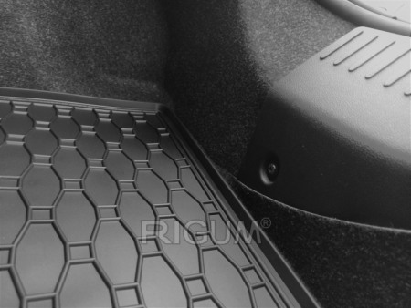 Covoras (tavita) cauciuc portbagaj Fiat 500, 09.2007-prezent, Rigum RKK Cehia [3]