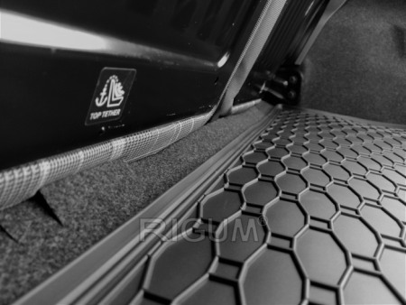 Covoras (tavita) cauciuc portbagaj Fiat 500, 09.2007-prezent, Rigum RKK Cehia [2]