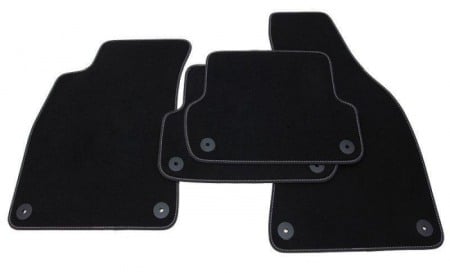 Covorase auto mocheta - Covorase auto mocheta Audi A4 B6/B7 fabricatie 11.2000 - 10.2007 (NEGRU)