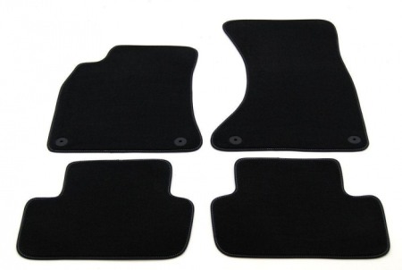 Covorase auto mocheta - Covorase auto mocheta Audi A4 B8 fabricatie 11.2007 - 2015 (NEGRU)