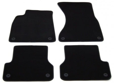 Covorase auto mocheta - Covorase auto mocheta Audi A6 C7 fabricatie 2011 - prezent (NEGRU)