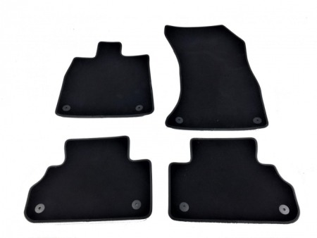 Covorase auto mocheta - Covorase auto mocheta Audi Q5 fabricatie 2017 - prezent (NEGRU)