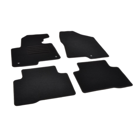 Accesorii interior - Covorase auto mocheta Hyundai Santa Fe III  fabricatie 2012 - 2018 (NEGRU)