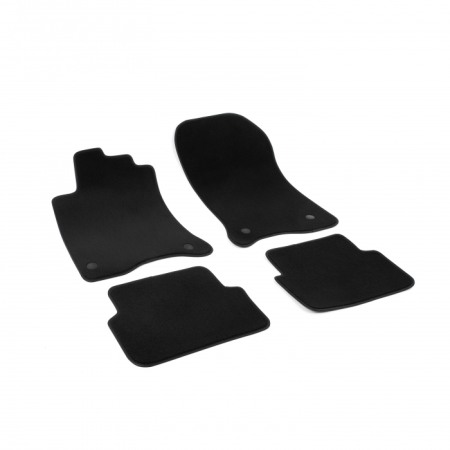 Covorase auto mocheta Renault Laguna III fabricatie 2008 - 2015 (NEGRU) [1]