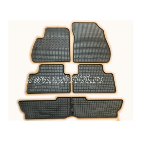 Covorase cauciuc auto dedicate - Covorase auto OPEL Zafira C model dupa 2012 7 locuri