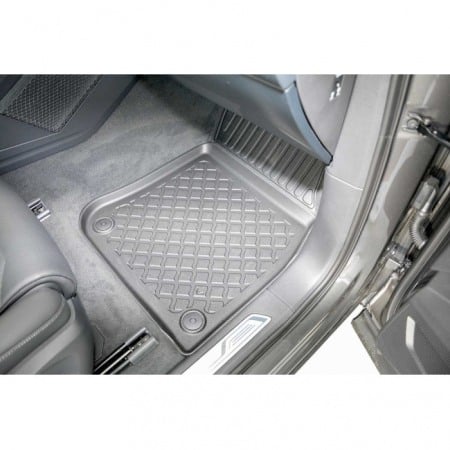 Covorașe auto tip tăviță Aristar pentru Volkswagen Touareg III Facelift (2024-prezent) – Set 4 bucăți, margini înalte, TPE, Negru [2]