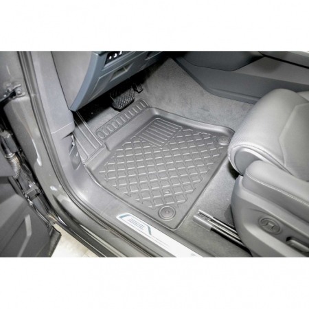 Covorașe auto tip tăviță Aristar pentru Volkswagen Touareg III Facelift (2024-prezent) – Set 4 bucăți, margini înalte, TPE, Negru [1]