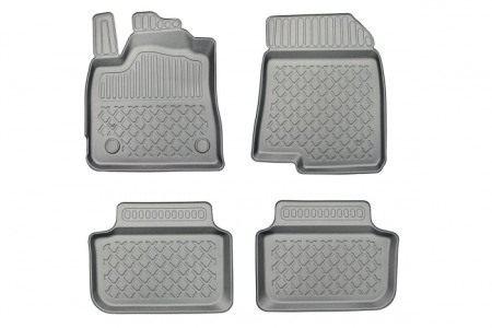 Covorase cauciuc auto dedicate - Covorase auto tip tavita Dacia Logan III, fabricatie 2021 - prezent