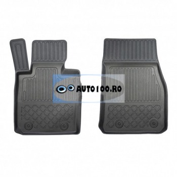 Covorase cauciuc auto dedicate - Covorase BMW 3 F30 / 3 F31 tip tavita (sofer+pasager) -fara X-Drive