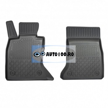 Covorase cauciuc auto dedicate - Covorase BMW 5 F10/F11 facelift, cu X-Drive tip tavita (sofer+pasager)