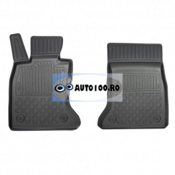 Covorase cauciuc auto dedicate - Covorase BMW 5 F10/F11 facelift, fara X-Drive tip tavita (sofer+pasager)