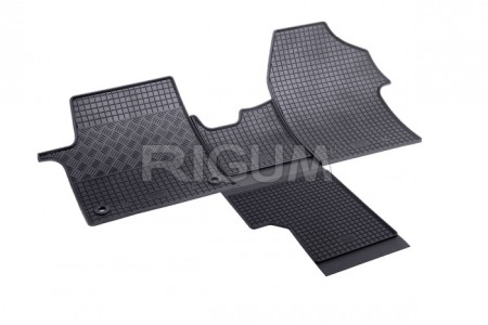 Covorase cauciuc auto dedicate - Covorase cacuiuc Peugeot Expert, Toyota Proace, Citroen Jumpy 2016- (2 locuri fata + tunel) 4 piese
