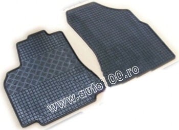 Covorase cauciuc auto dedicate - Covorase cauciuc 2 locuri Citroen Berlingo II 2008-