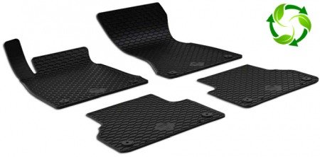 Accesorii interior - Covorase cauciuc Audi A4/A5 B9 (8W), 08.2015-prezent, Gumarny Zubri Cehia