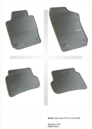 Covorase cauciuc auto dedicate - Covorase cauciuc auto dedicate Skoda Fabia III / Seat IV