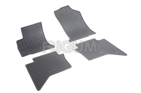 Covorase cauciuc auto dedicate - Covorase cauciuc auto dedicate Toyota Hilux VIII Double Cabina 2016 -